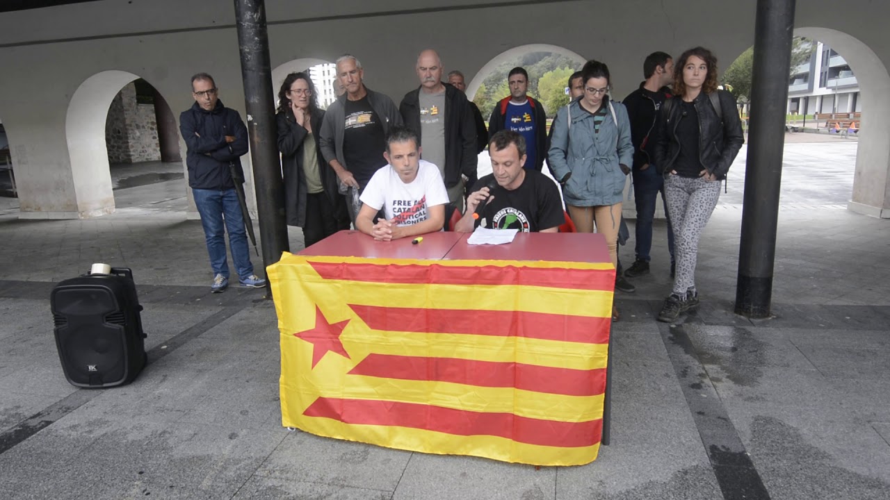 Kataluniarekiko Elkartasun Taldea: aurkezpen prentsaurrekoa