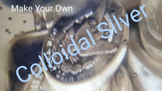 Make your own Colloidal Silver Generator with almost any DC voltage.