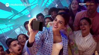 Own The Razr, #FlipTheScript. #motorolaRazr40 at just ₹54,999*. Sale starts 15 July. screenshot 5