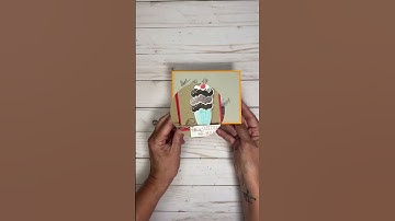 Free fun fold card template making class, come make your own! #shorts #cardmaking #funfold