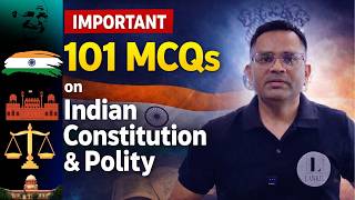​Indian Constitution Top 101 Questions | Indian Polity Important MCQ Questions By Swetabh Kumar