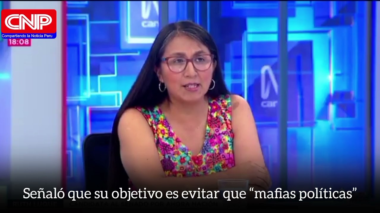 Señaló que su objetivo es evitar que “mafias políticas”