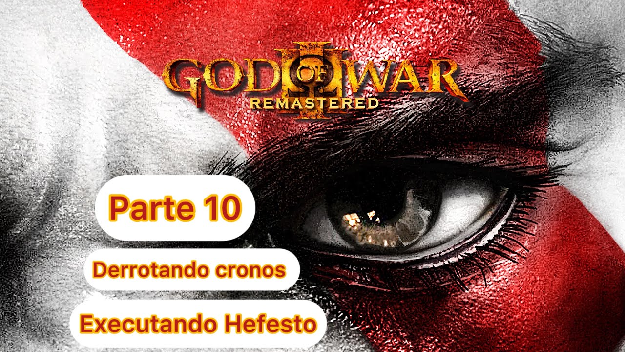 God of War III Remastered - Executando Cronos e Hefesto - PARTE 9 (PS5