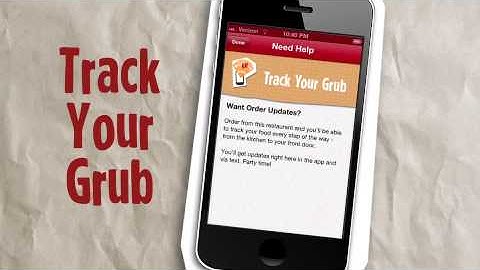 Track Your Grub - Exclusively From Grubhub