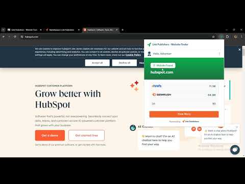 Link Publishers - Website Finder video preview 2