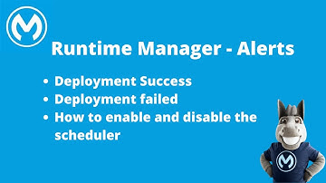 Runtime Manager Alerts - Mule 4