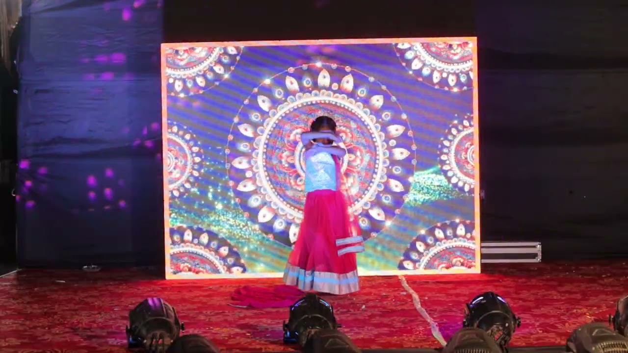 Diamond English School, Annual day, Lal dupatta ud gaya mera