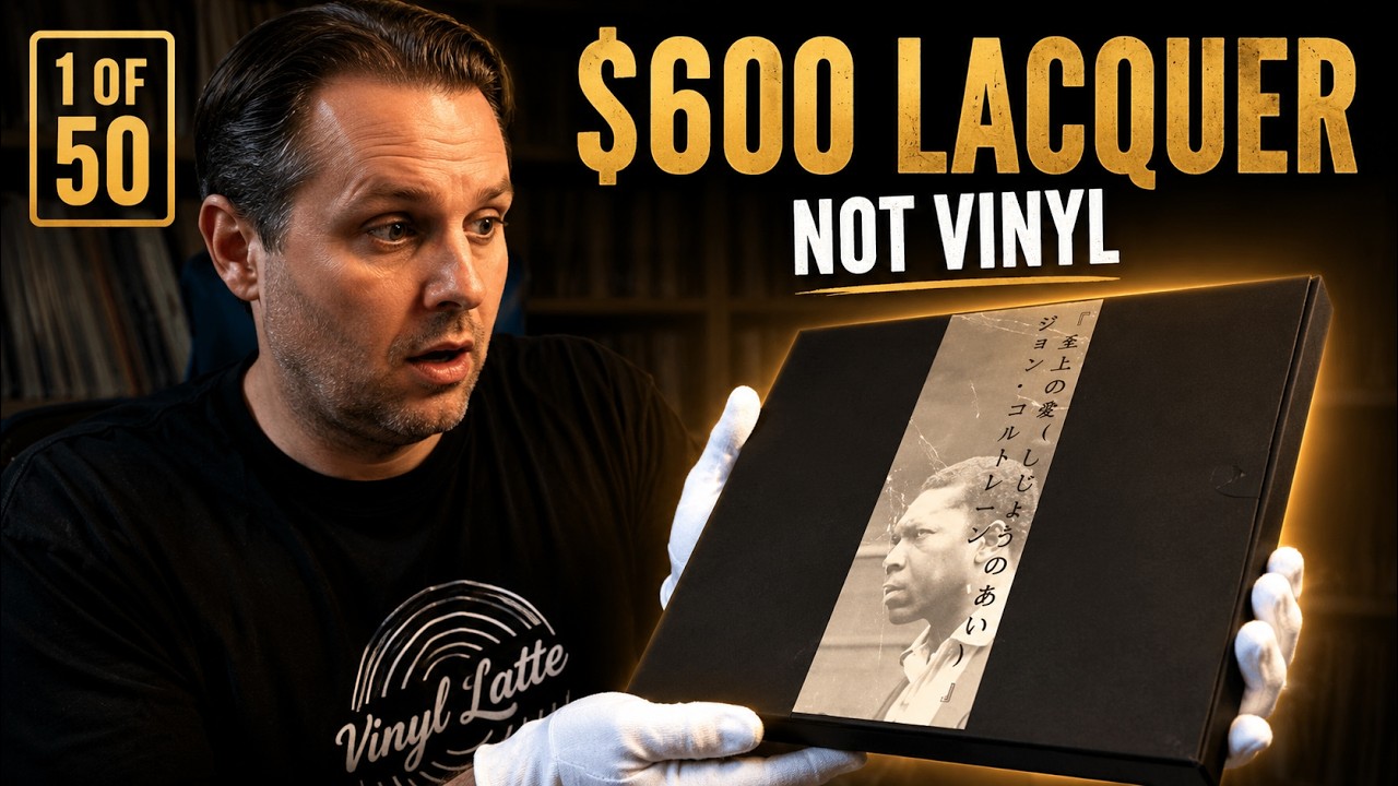 This $600 John Coltrane Record Isn't Vinyl… It's a Lacquer - YouTube
