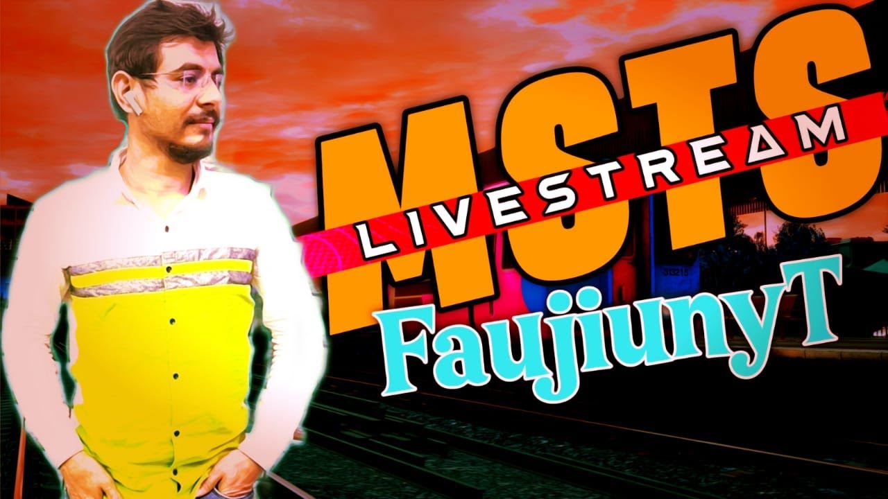 MSTS LIVE | INDIAN TRAIN | 12302 HOWRAH RAJDHANI EXPRESS | WITH FAUJI ...