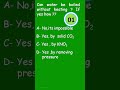You Don’t Need Heat to Boil Water 😳 #quiz #neet