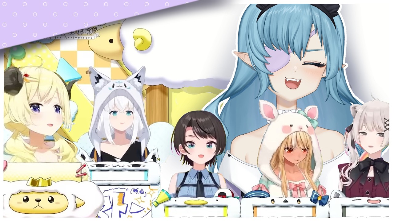 VTuber reacts to "Hololive JP - Who Wants to be THE Watame Expert?"