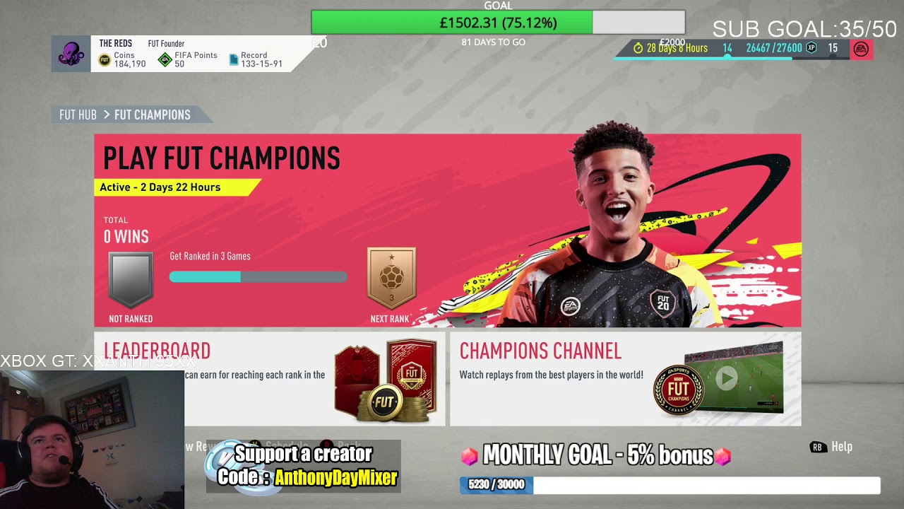 FIFA 20 FUT CHAMPS RAGE!