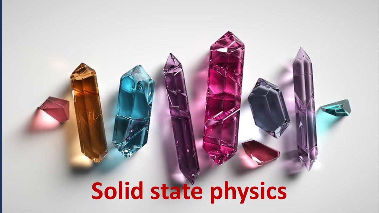 Lec 20 Introduction to Solid State Physics - YouTube