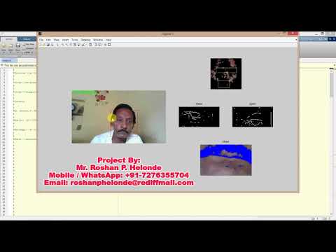 Matlab code for Driver Drowsiness Detection using Image Processing