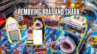 Stern Tech School Removing Boat and Shark Targets