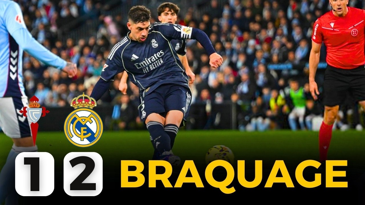🔫BRAQUAGE DE L'ANNÉE SIGNÉ VALVERDE (Celta 1-2 Real Madrid)