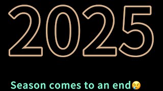 Why Did The 2025 Season Is Already Ending For So Fast?