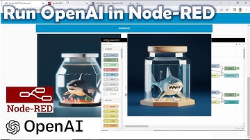 Run OpenAI in Node-RED, text completion and image generation