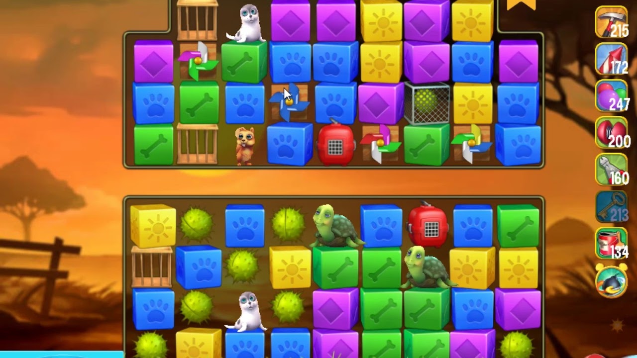 Pet Rescue Saga level 3363 no boosters ►TOBIAS DEAMON◄