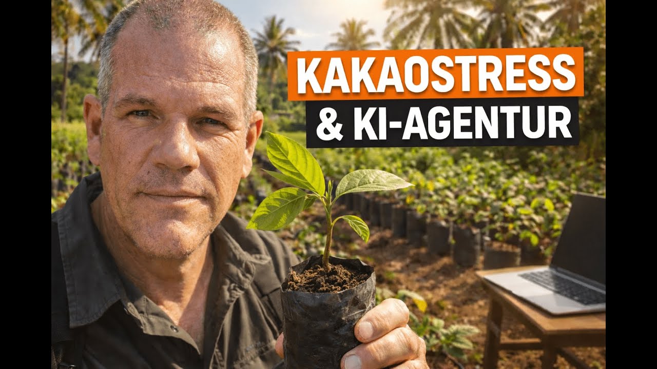 Neuer Wochenstart auf der Farm Kakao Projekt beginnt 600 Beete bauen ☀️🌱