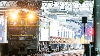 【JR西日本/神戸線】EF65-1124[下関]+ロンチキ12B