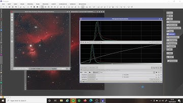 Processing horse head nebula in Pixinsight.
