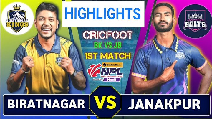 Janakpur Bolts vs Biratanagar King T20 Match 1 Highlights || NPL Match 01 Highlights in Full HD |