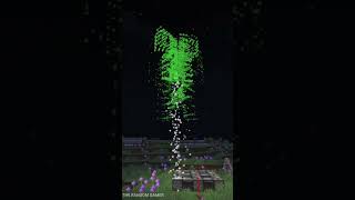 Minecraft fireworks #shorts