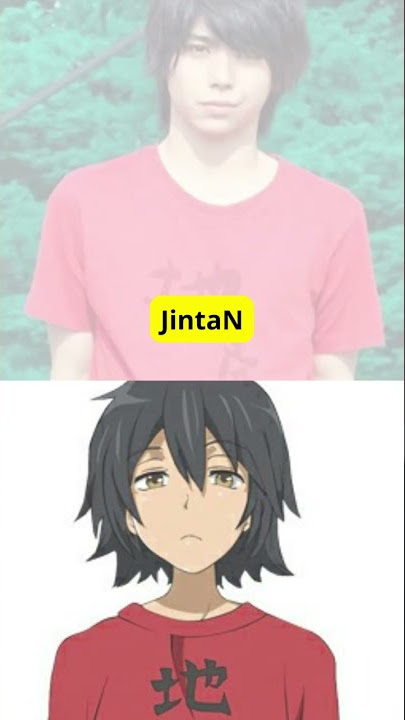 anime vs live action Ano Hana