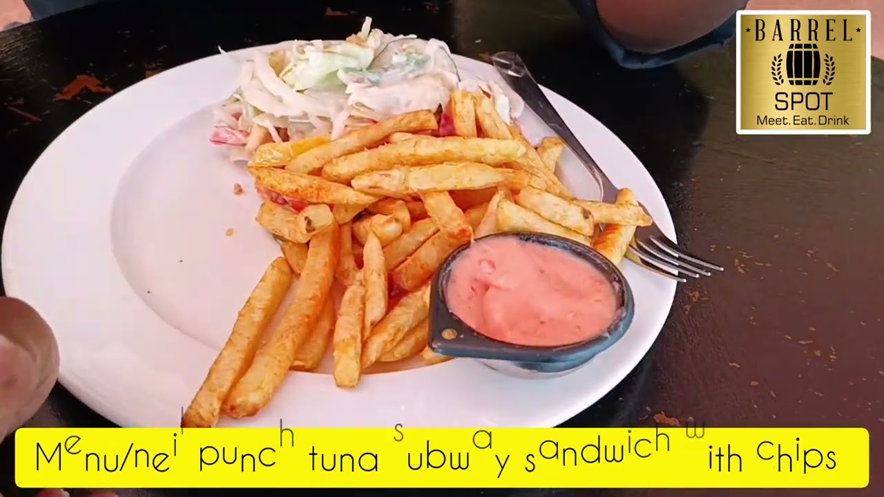 Neil Punch Subway Sandwich|Barrel Spot|Chef Gideon