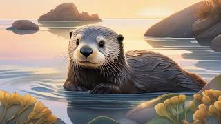 Sleep Story: Sea Otter's Calming Wrapping Behavior