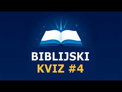 BIBLIJSKI KVIZ #4