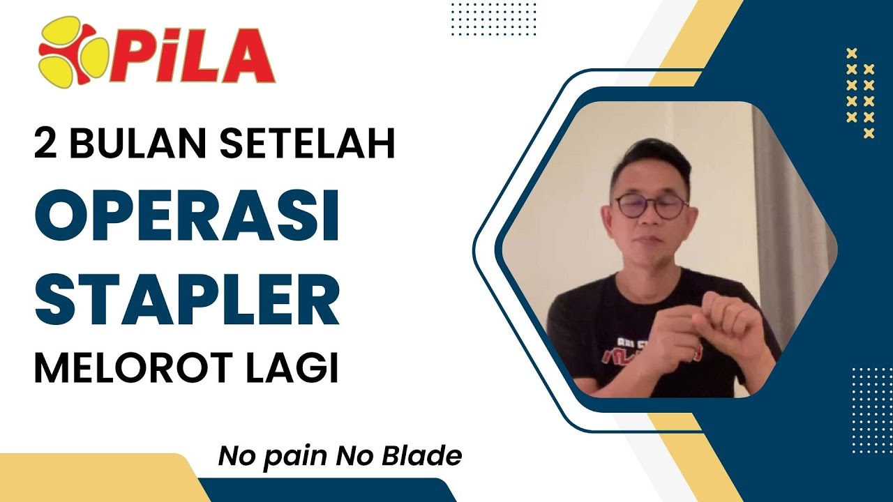 2 bulan setelah operasi STAPLER,,,melorot lagi - YouTube