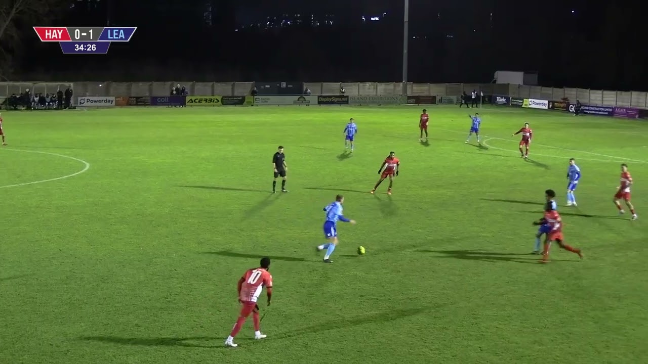Hayes & Yeading Utd v Leatherhead | HIGHLIGHTS | 25th November 2025