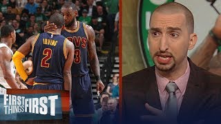 Nick Wright reacts to Kyrie apologizing to LeBron, asked for advice | NBA | FIRST THINGS FIRST