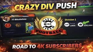 Division Grind Live 💪 Road to 4K | Friendly Matches with Subscribers | Epic Pack Opening