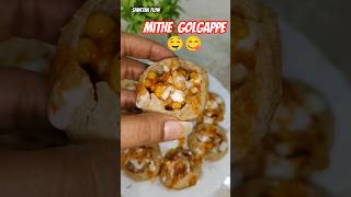 Meethi Pani Puri Recipe 😍 | Sweet Golgappa Pani | Street Style #meethipanipuri #golgappa  #shorts