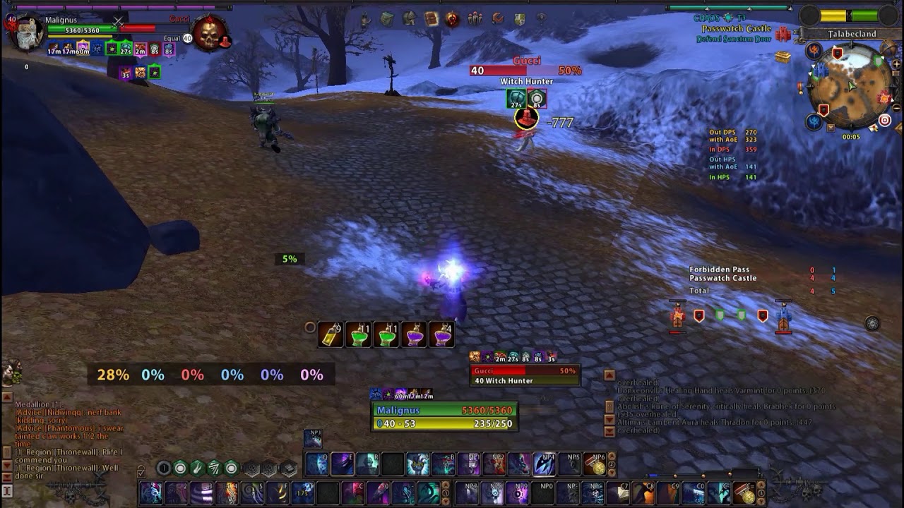 Malignus DPS zealot part 2 now with more potions.