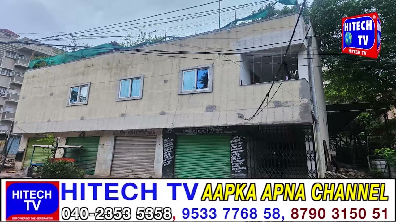 Hyderabad: Illegal Construction on Graveyard Land, in Madinaguda Miyapur.