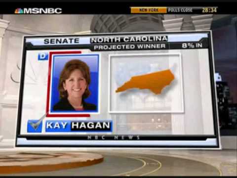 MSNBC. Election Day 2008.