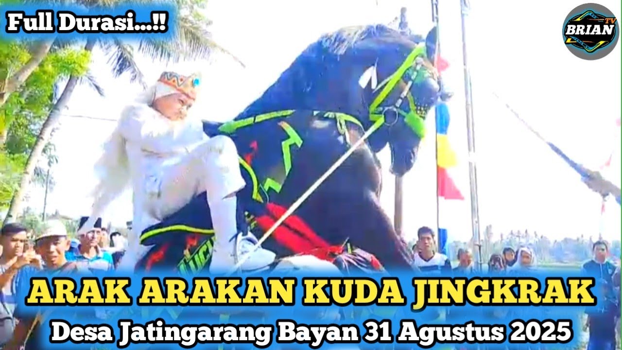 Pawai Kuda Jingkrak Desa Jatingarang
