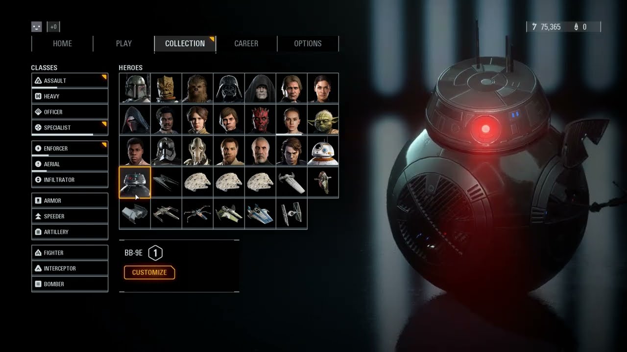 BB9E Voice lines and emotes(Battlefront II)