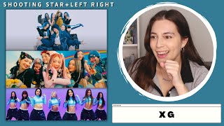 XG - SHOOTING STAR (Official Music Video) & LEFT RIGHT (Official Music Video) REACTION