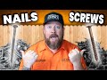 Nails vs screws  which is best for fence building