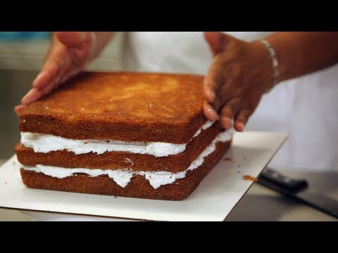 How To Make First Layer Of Princess Cake Birthday Cakes Youtube