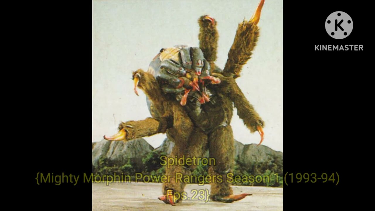 All Mighty Morphin Power Rangers Season 1 Monsters/Villains