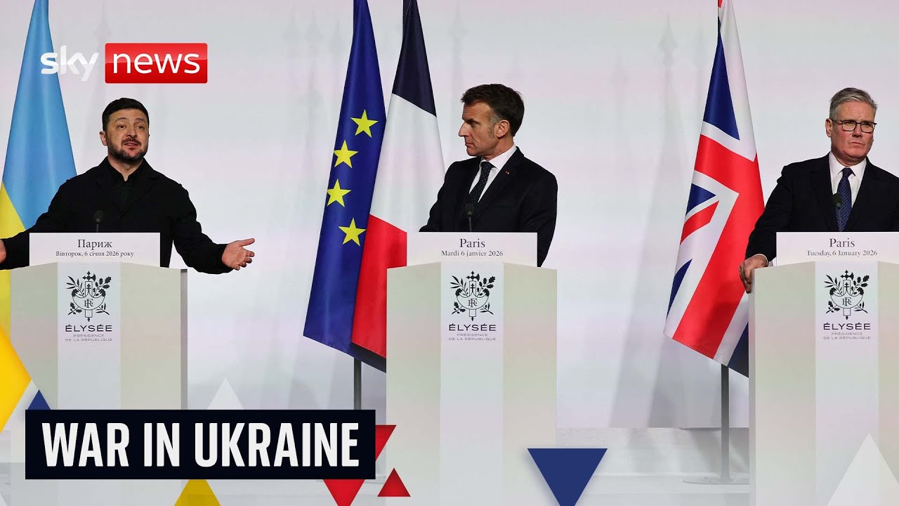 UK and France agree to send troops to Ukraine in event of peace deal | Full news conference