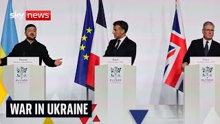 UK and France agree to send troops to Ukraine in event of peace deal | Full news conference