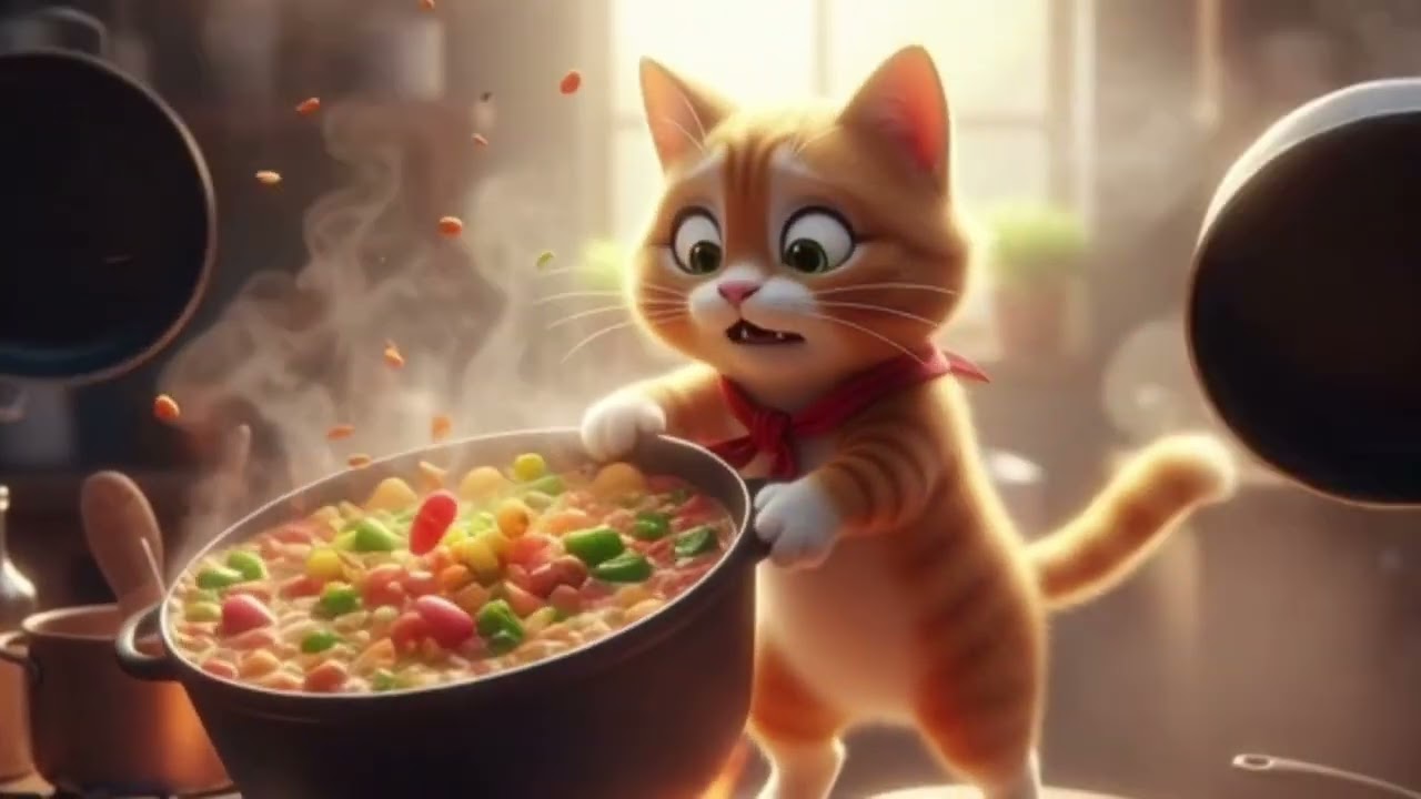 “THE LITTLE CHEF CAT”
