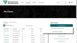 Introducing the Mineral &amp; Land Records System